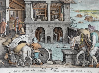 A Water Mill, plate 11 from 